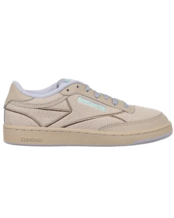 Pantofi dama  bej, sintetic, croiala jumatate de pantofi,