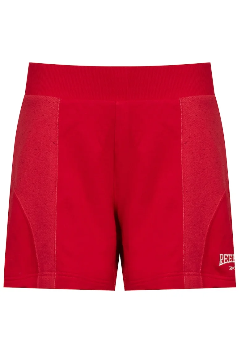 Pantaloni Scurti Dama,  VARSITY HR SHORT HS0372, Confortabili Si Usori, Ideali Pentru Activitati Fizice, Talie Elastica, Material Respirabil, Croi Slim, 100% Bumbac, Ideali Pentru Sala Si Alergare, L, Rosu