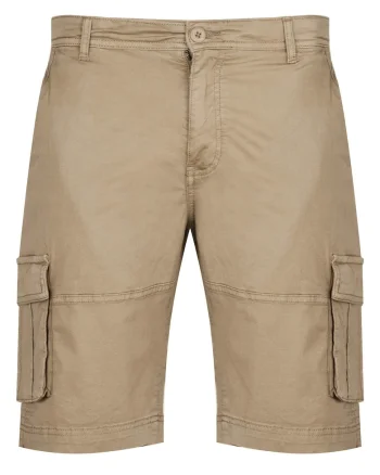 Pantaloni scurti barbati,  bumbac/elastan, Bej
