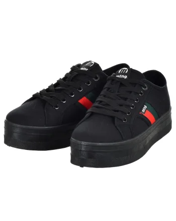 Pantofi dama  - CANVAS Negru, Negru
