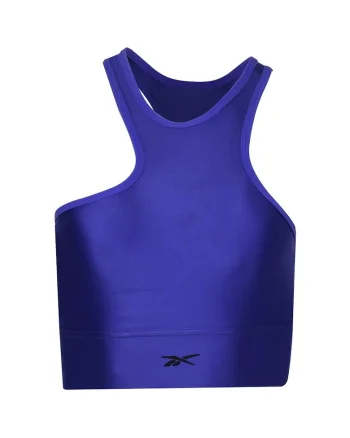 Tricou dama  albastru, poliester, croiala de sus,
