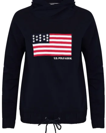 - Hanorac de dama INES bumbac bleumarin, Bleumarin