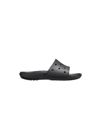 Papuci unisex cu model cu perforatii Classic, Negru