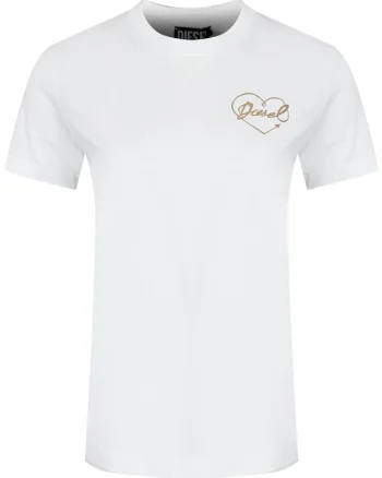 Tricou Dama,  A16984-Rhera-100, Alb, 100% Bumbac, Croi Simplu, Decolteu Rotund, Confortabile, de inalta calitate, pentru, Alb