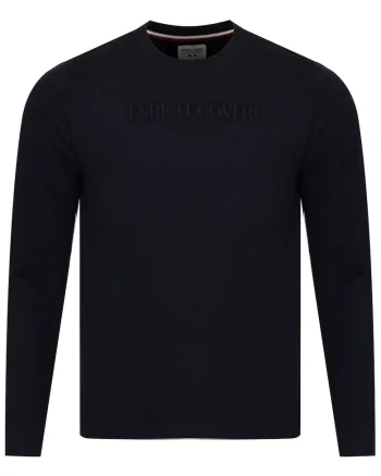 Bluza barbati,  Bumbac, Bleumarin