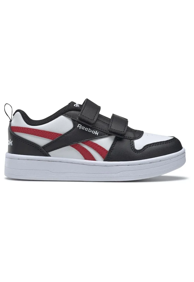 Pantofi sport copii,  Sintetic/EVA, Alb/negru,