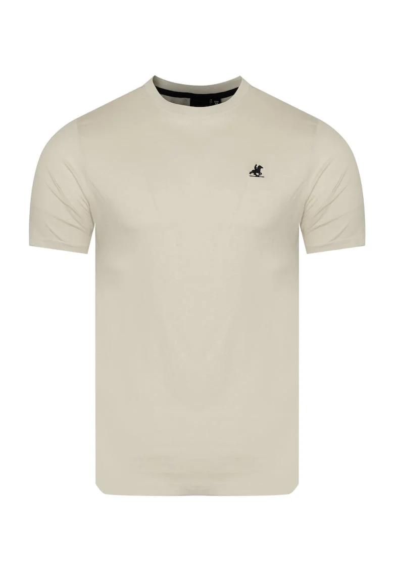 Tricou barbati,  bumbac, bej,