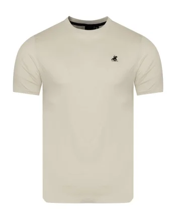Tricou barbati,  bumbac, bej,