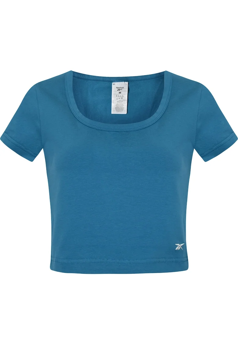 Tricou Dama,  CL WDE Jersey Top IC0120, Croi Lejer, Confortabil Si Usor, Ideal Pentru Uz Zilnic Si Activitati Fizice, Material Respirabil, 93% Bumbac, 7% Elastan, Elastic Si Se Potriveste Pe Silueta, M, Albastru