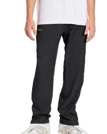 Pantaloni lejeri de trneing cu talie medie F50, Negru