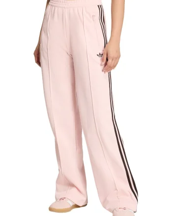Pantaloni de trening drepti cu buzunare cu fermoar Classic, Roz prafuit