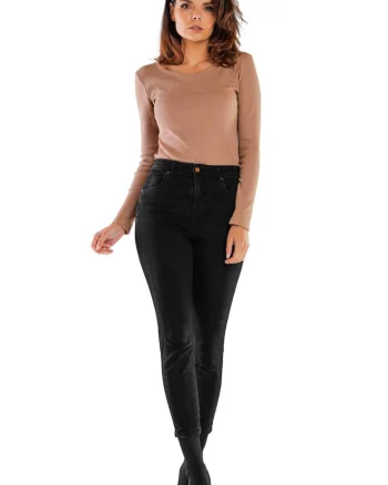 Bluza dama,  Bumbac, Bej,