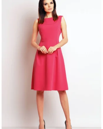 Rochie dama  Poliester, M097 - Roz -