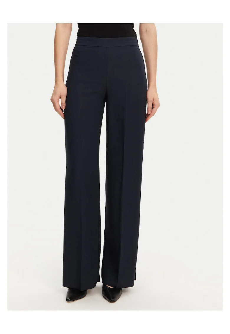 Pantaloni textili  bleumarin