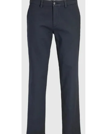 Pantaloni chino, barbati, Regular fit, Bleumarin inchis