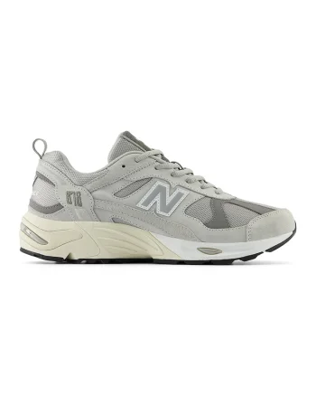 878 Pantofi sport cu logo, Gri deschis