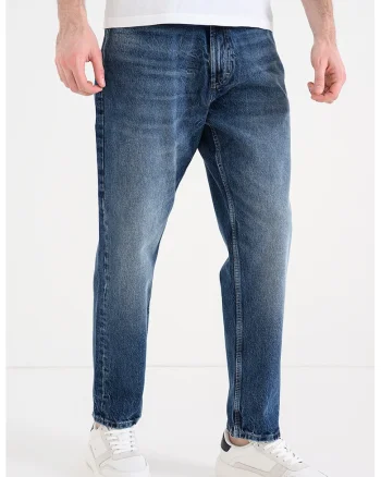 Blugi relaxed fit 838, Albastru inchis