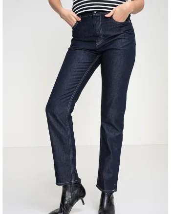 Blugi slim fit din amestec de lyocell, Albastru ultramarin