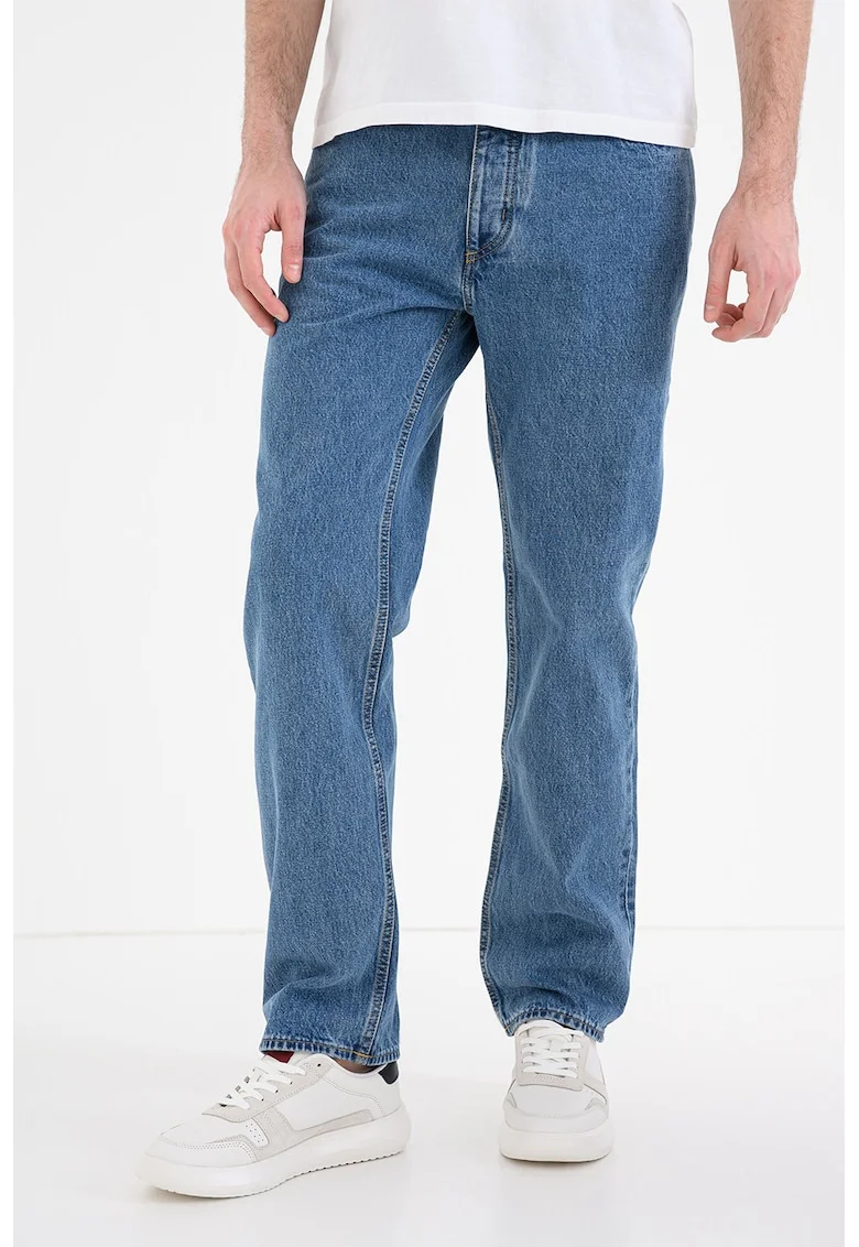 Blugi regular fit Jonah, Albastru inchis