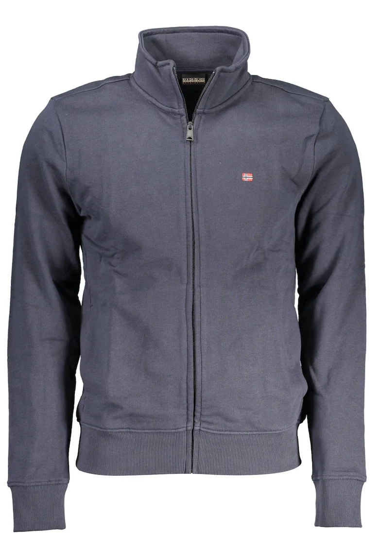 Bluza barbati,  95% Bumbac, 5% Elastan, Albastru, NP0A4HHW-BALIS-FZ-SUM, Albastru