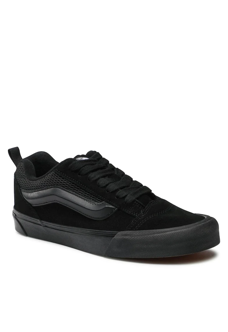 Tenisi unisex  Knu Skool VN0009QCBK, piele naturala, negru