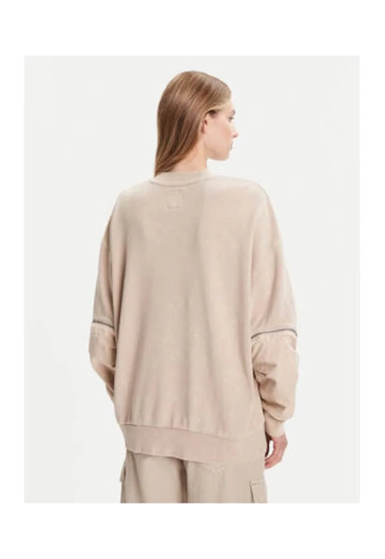 Bluza dama,  Washed 3D, bej,