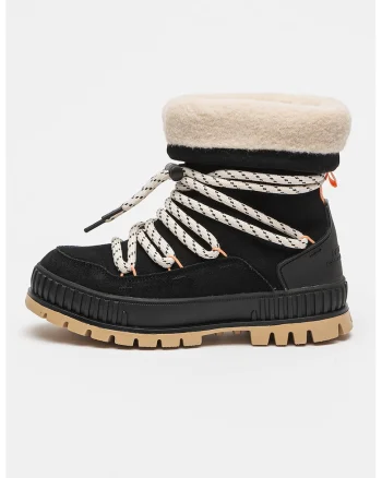 Cizme medii de piele intoarsa Pallashock Hiver