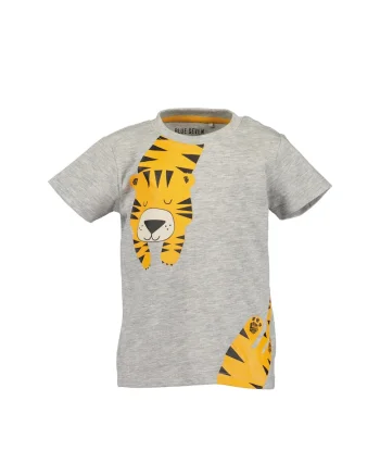 Tricou Baieti,  302002184, Bumbac, Gri