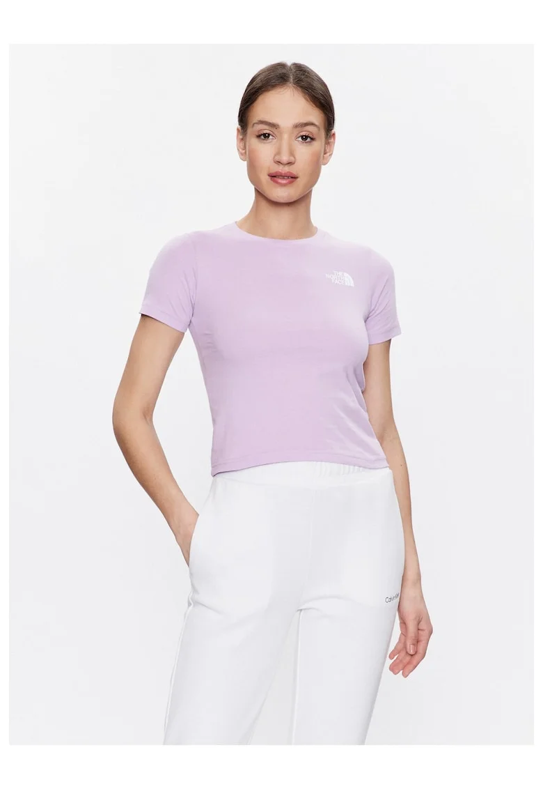Tricou dama,  Bumbac, Violet