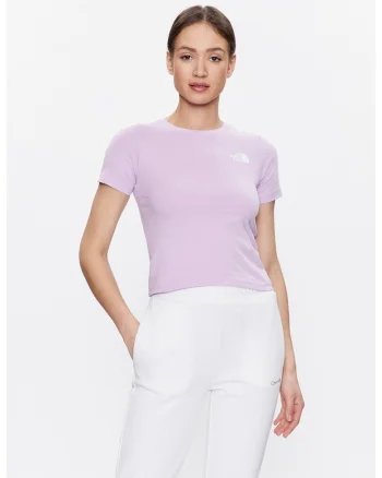 Tricou dama,  Bumbac, Violet