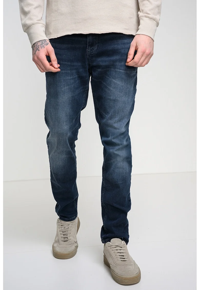 Blugi slim fit Scanton, Bleumarin