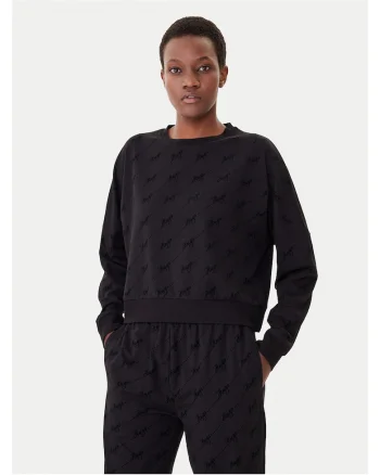 Hanorac dama  negru uni