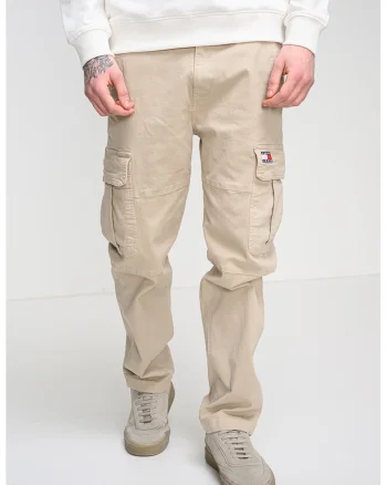 Pantaloni cargo conici Sonny, Maro nisip