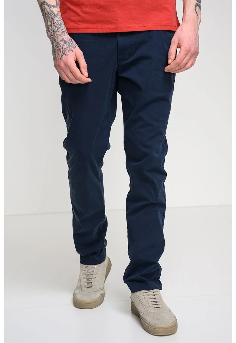 Pantaloni chino Scanton, Bleumarin