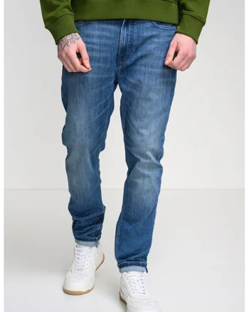 Blugi uni regular fit, Albastru deschis