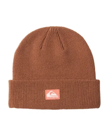 Caciula elastica cu logo aplicat Perfomer 2, Caramel