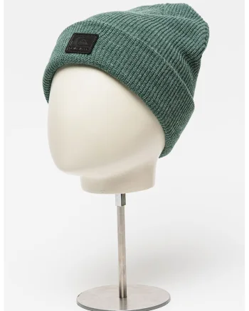 Caciula elastica cu logo aplicat Perfomer 2, Verde inchis