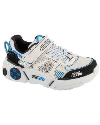 Pantofi sport cu velcro Game Kicks: Gametronix, Alb