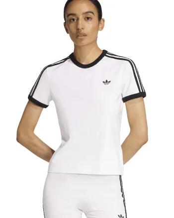 Tricou slim-fit cu decolteu la baza gatului, Alb/Negru