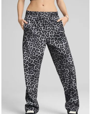 Pantaloni de trening cu croiala relaxed-fit T7 Leo Luxe