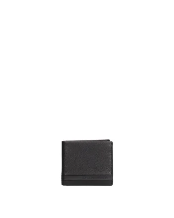 Portofel din piele Erebo Pro, Negru