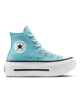 Tenisi cu platforma Chuck Taylor All Star Canvas, Albastru