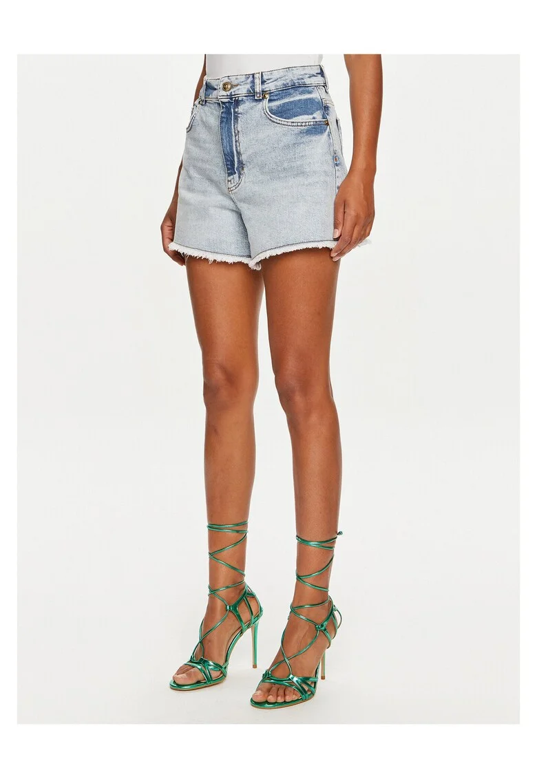 Pantaloni scurti denim dama,  albastru,