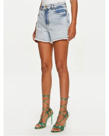 Pantaloni scurti denim dama,  albastru,