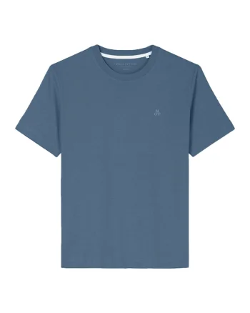 Tricou regular fit din bumbac, Albastru prafuit