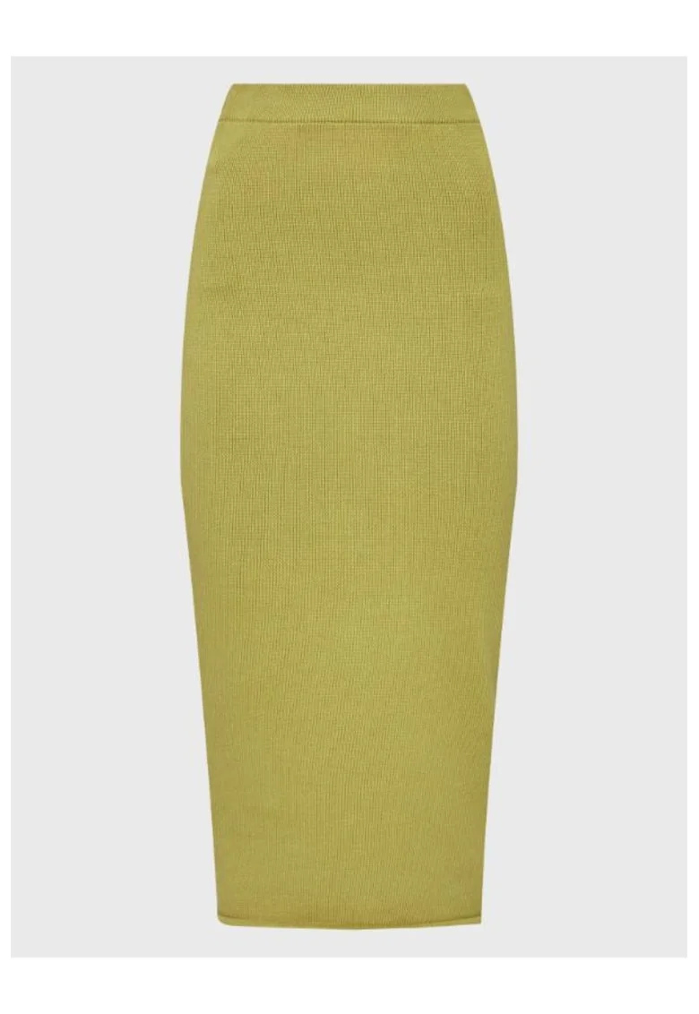 Fusta dama,  301393559, Bumbac, Verde