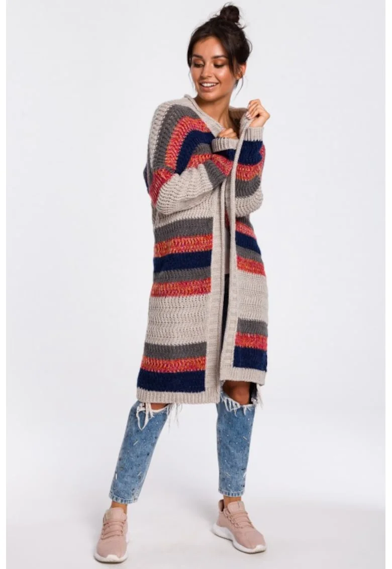 Cardigan cu dungi,