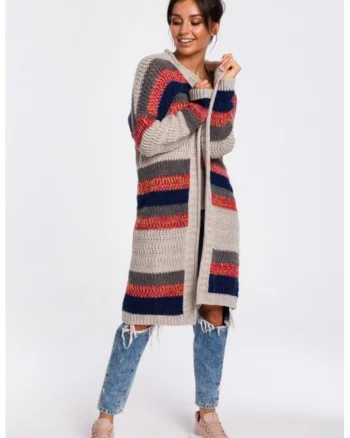 Cardigan cu dungi,