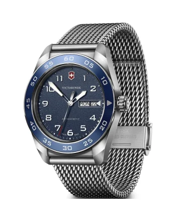 Ceas barbatesc  Quartz, 42mm,10ATM, Albastru