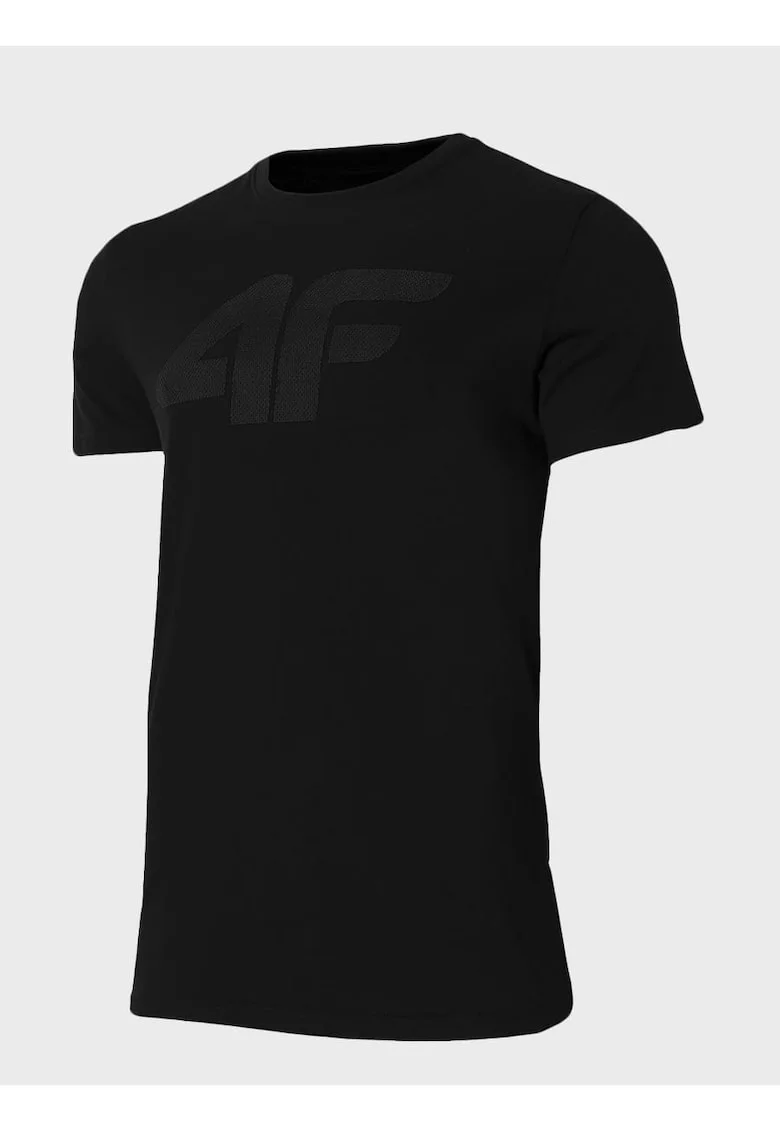 Tricou barbati  negru, croiala confortabila, Negru